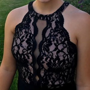 Black Full Length Prom Dress- Macy's